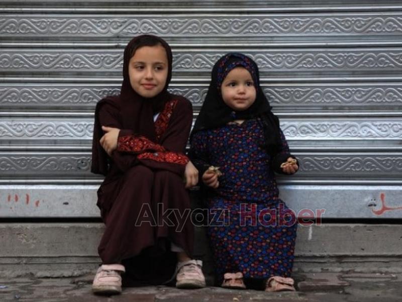 Gazze'de bayram sabahı