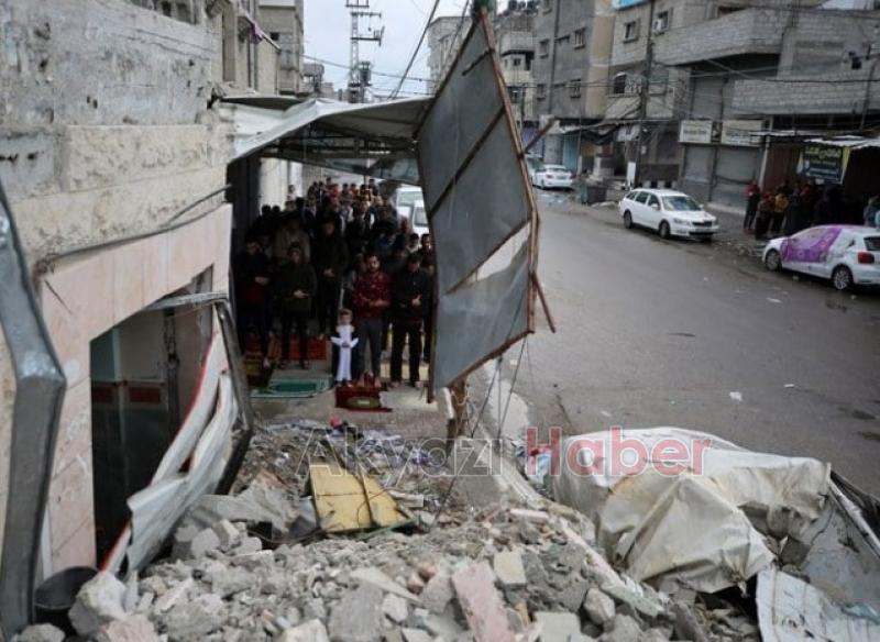 Gazze'de bayram sabahı