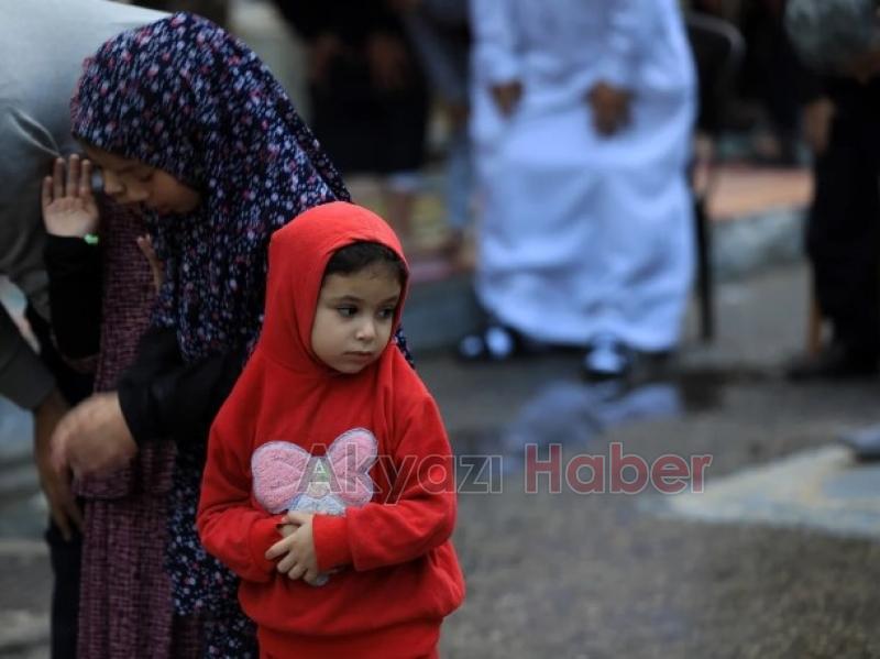 Gazze'de bayram sabahı