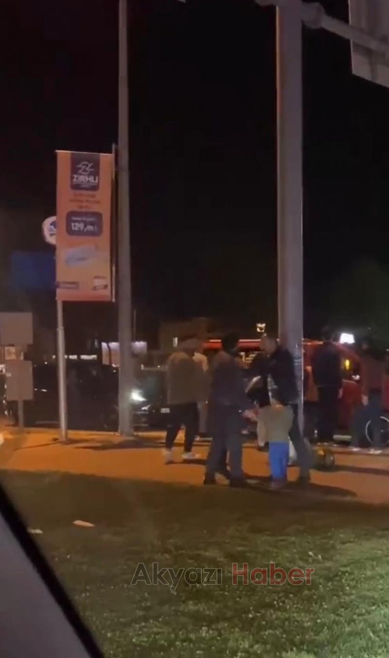 Kavşak boks ringine döndü