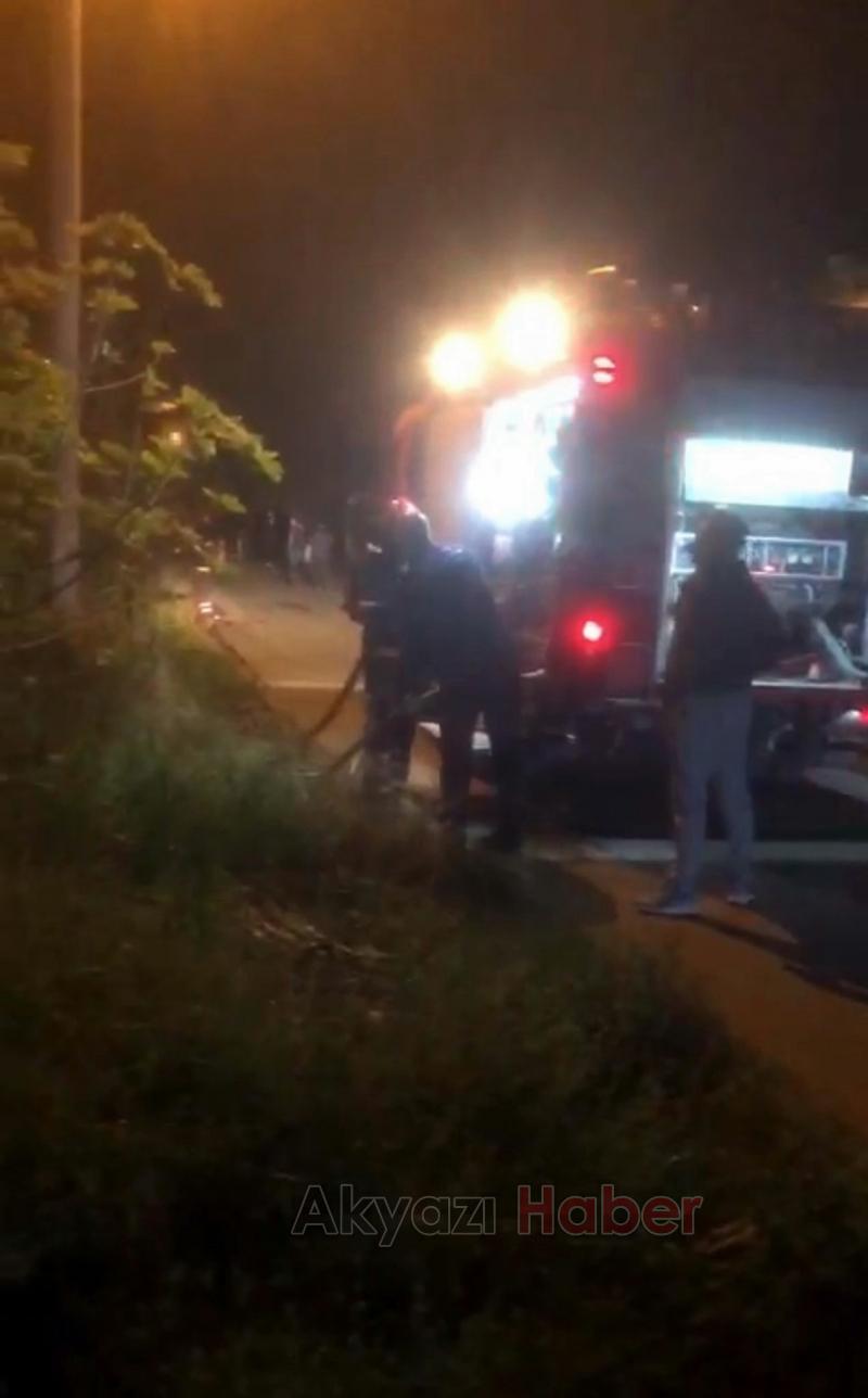 Elektrikli battaniye evi kül etti