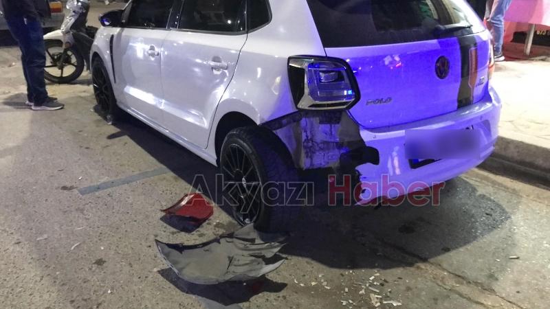 Ada Caddesi'nde Korkutan kaza Biri Çocuk 5 yaralı 