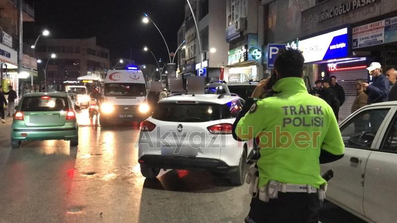 Ada Caddesi'nde Korkutan kaza Biri Çocuk 5 yaralı 