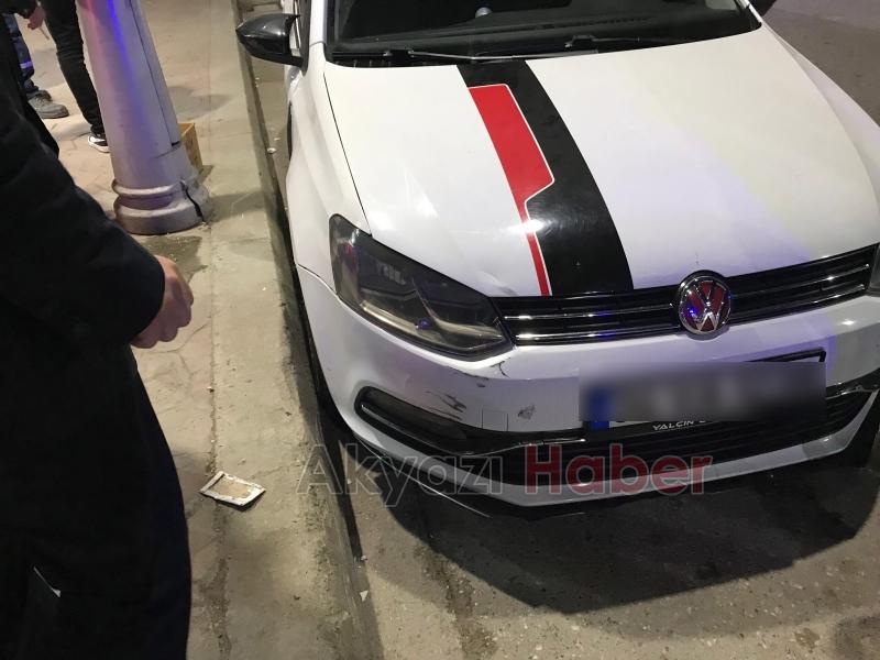 Ada Caddesi'nde Korkutan kaza Biri Çocuk 5 yaralı 