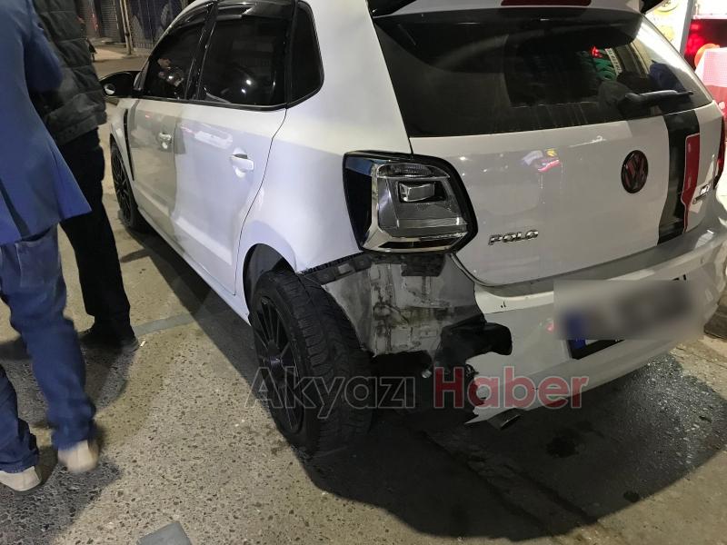 Ada Caddesi'nde Korkutan kaza Biri Çocuk 5 yaralı 