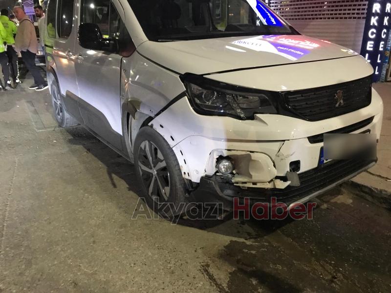 Ada Caddesi'nde Korkutan kaza Biri Çocuk 5 yaralı 