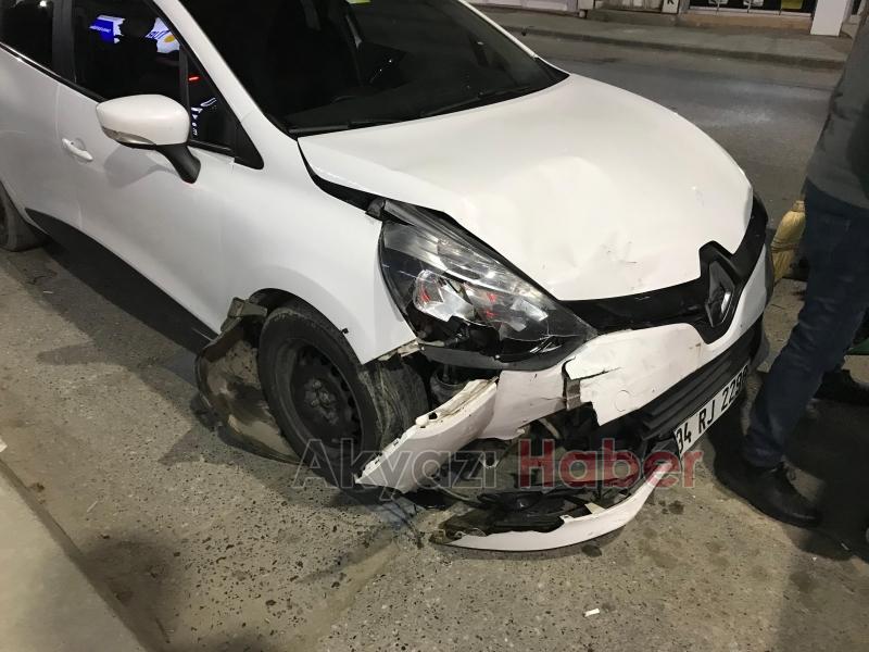 Ada Caddesi'nde Korkutan kaza Biri Çocuk 5 yaralı 