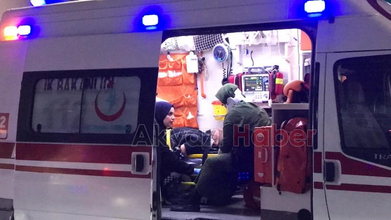 Ada Caddesi'nde Korkutan kaza Biri Çocuk 5 yaralı 