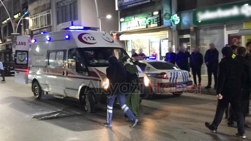 Ada Caddesi'nde Korkutan kaza Biri Çocuk 5 yaralı 