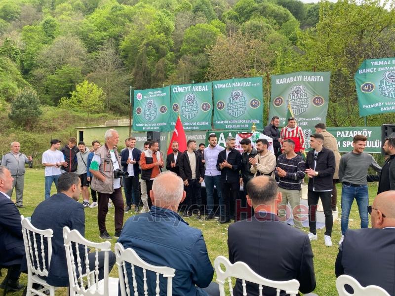 Pazarköyspor'da şampiyonluk sevinci