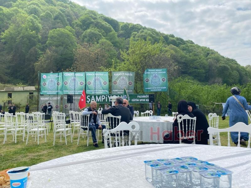 Pazarköyspor'da şampiyonluk sevinci