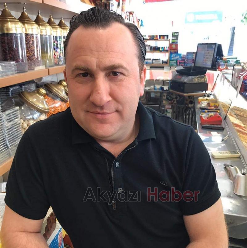 Akyazının sevilen esnafı defnedildi.