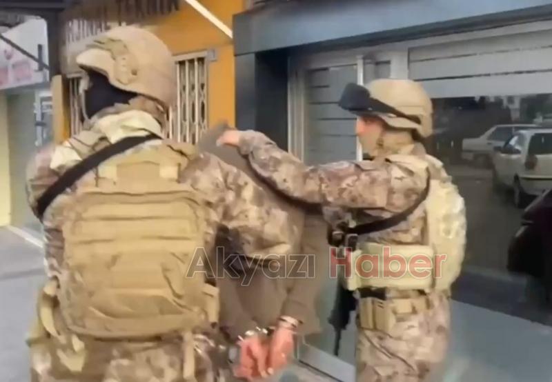 Sakarya'da torbacı operasyonu