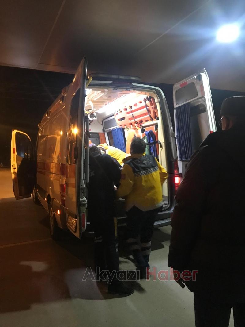 Annesini benzin döküp yaktı