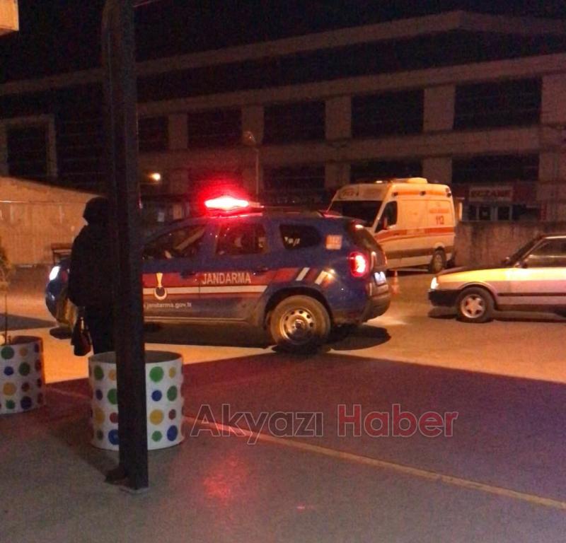 Annesini benzin döküp yaktı