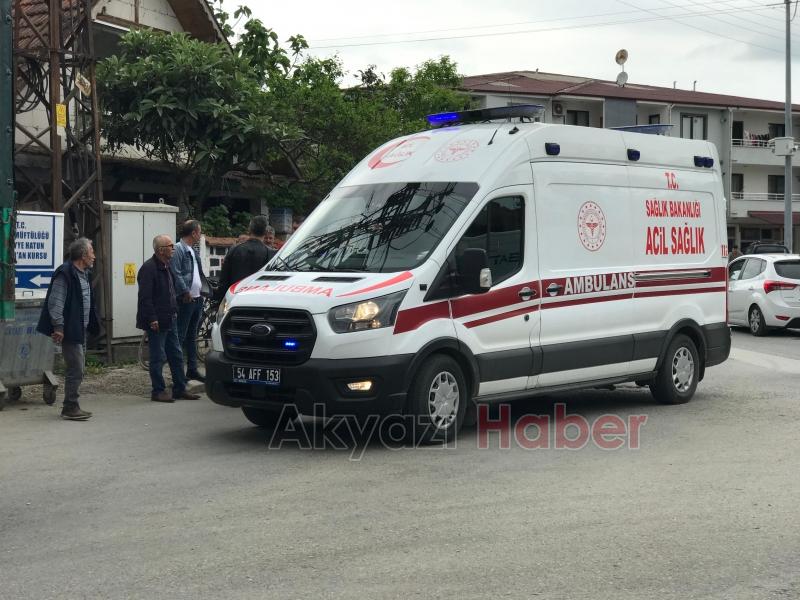 Cadde'de Cip yaya'ya çarptı 
