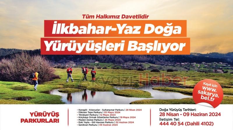 Büyükşehir doğa yürüyüşlerinde yeni dönem başlıyor