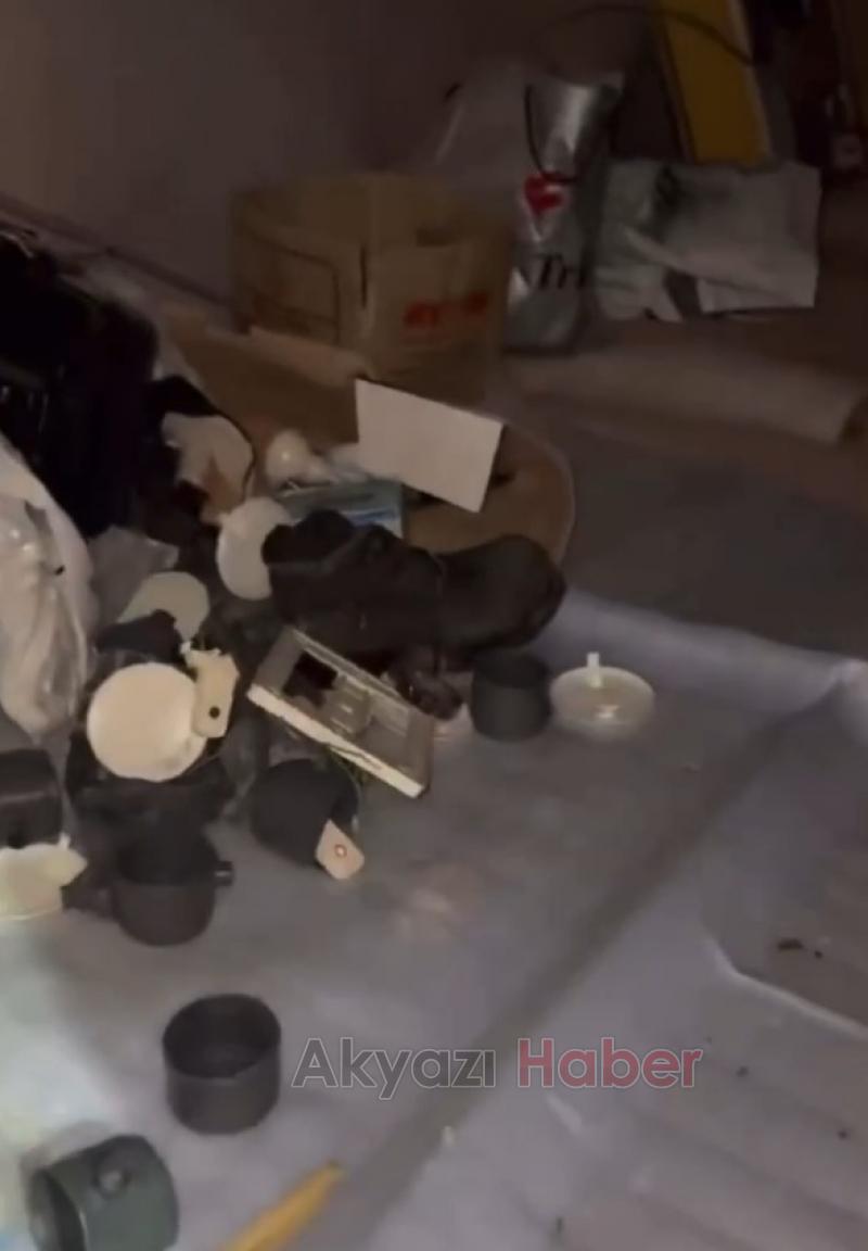 Çiğdem Yaylası'nda evlere girilip eşyalar dağıtıldı