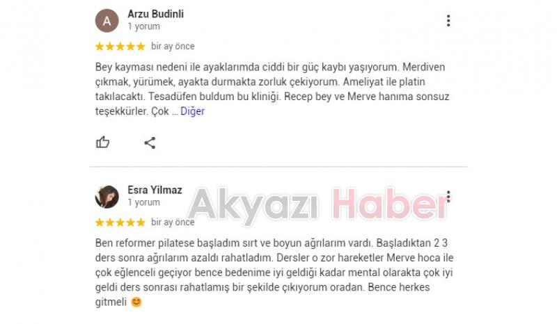 Core FİZYOTERAPİ Akyazı'ya iyi geldi