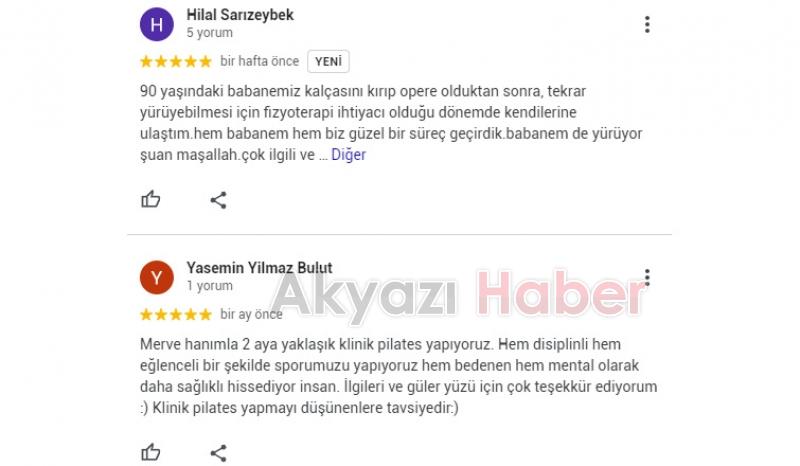 Core FİZYOTERAPİ Akyazı'ya iyi geldi