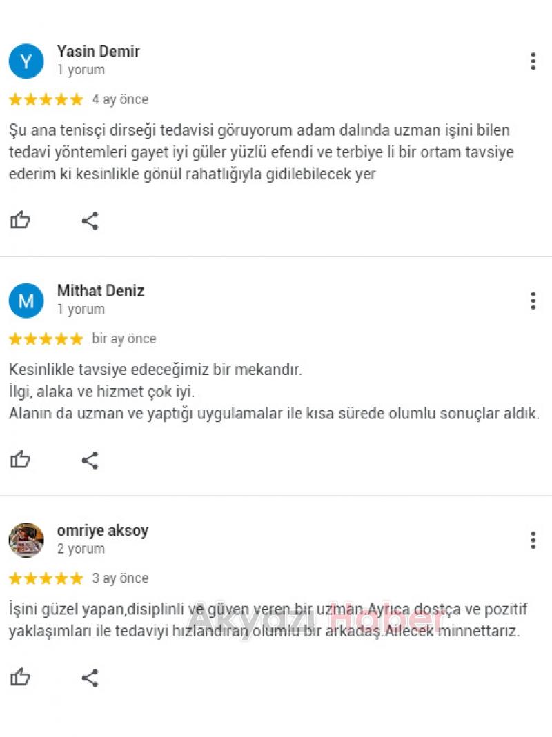 Core FİZYOTERAPİ Akyazı'ya iyi geldi