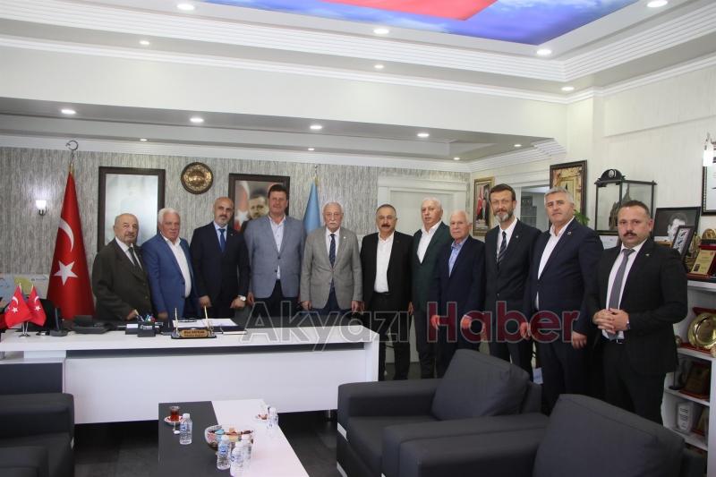 ATSO heyetinden Başkanlara hayırlı olsun ziyareti