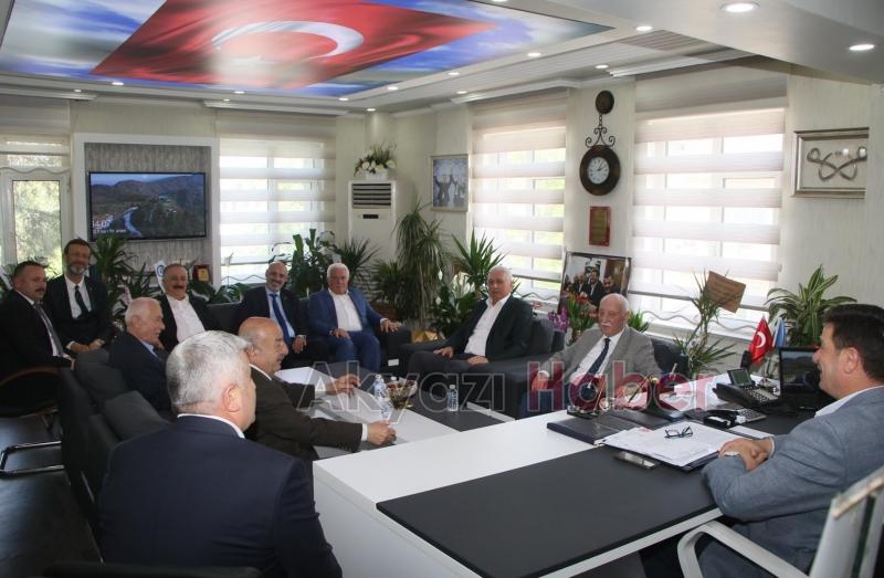 ATSO heyetinden Başkanlara hayırlı olsun ziyareti