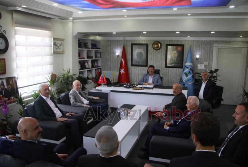 ATSO heyetinden Başkanlara hayırlı olsun ziyareti