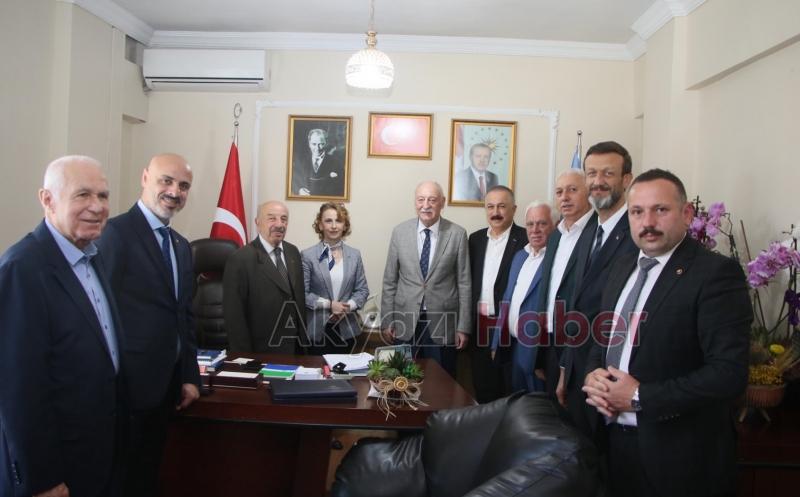 ATSO heyetinden Başkanlara hayırlı olsun ziyareti