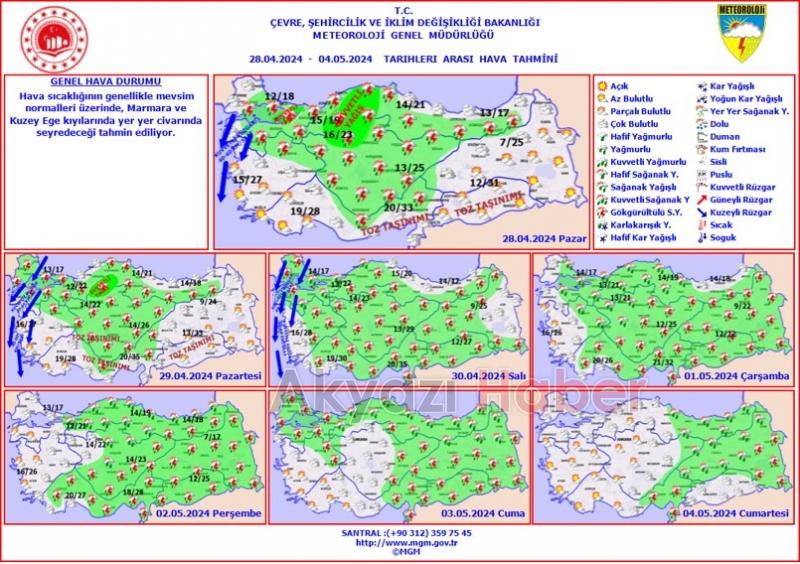 Sakarya yağışlı havanın etkisi altına girecek