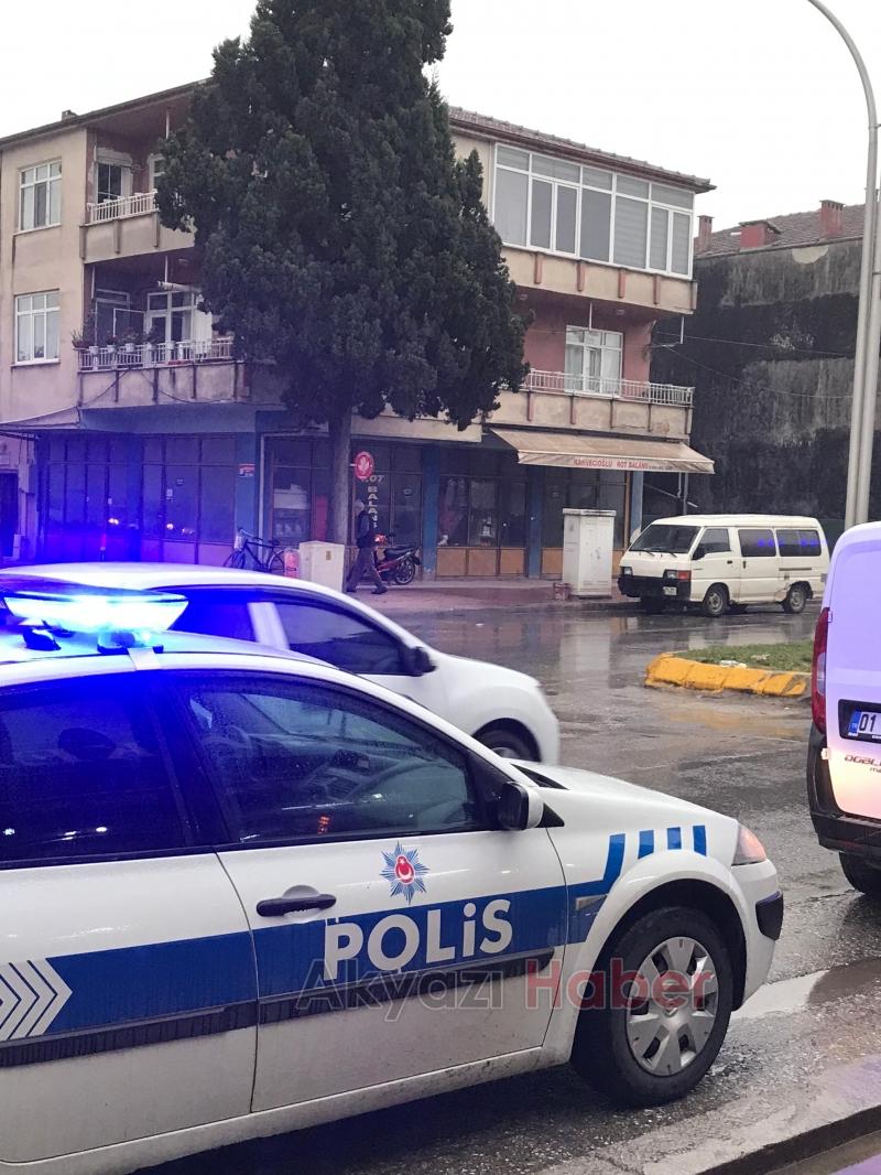 Ada Caddesi'nde Korkutan Kaza 1 Yaralı