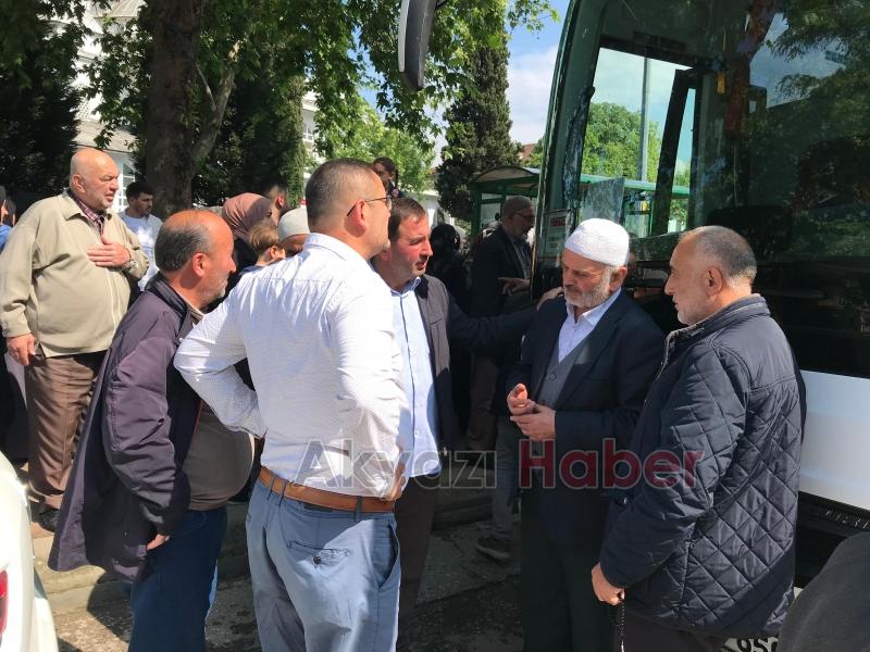 Akyazı'da ilk hac kafilesi yola çıktı