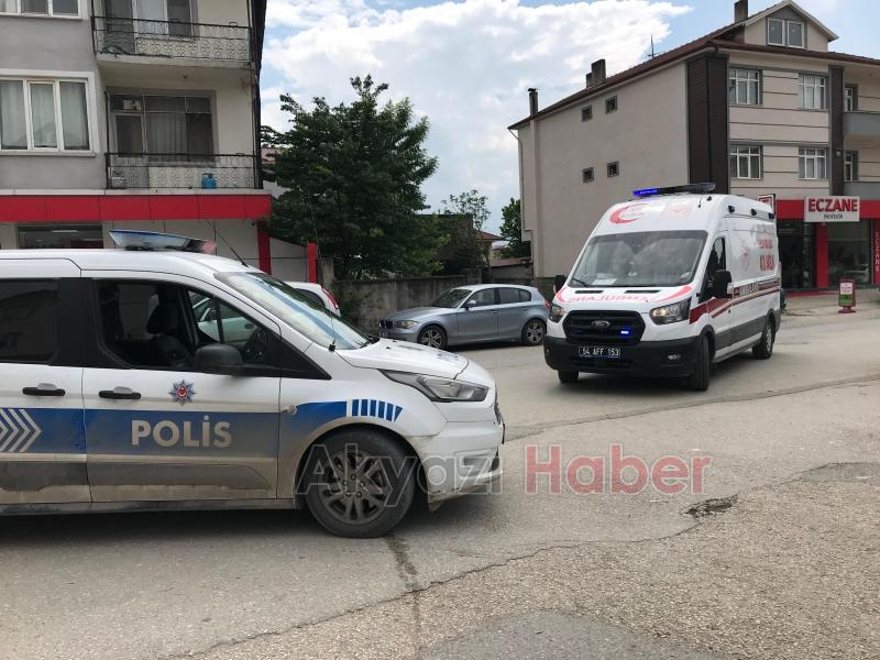 Caddede korkutan kaza bisikletli çocuk yaralandı