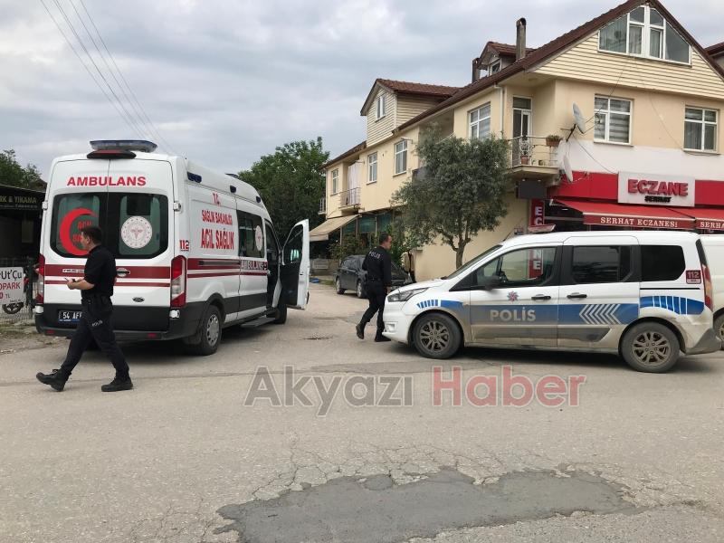 Caddede korkutan kaza bisikletli çocuk yaralandı