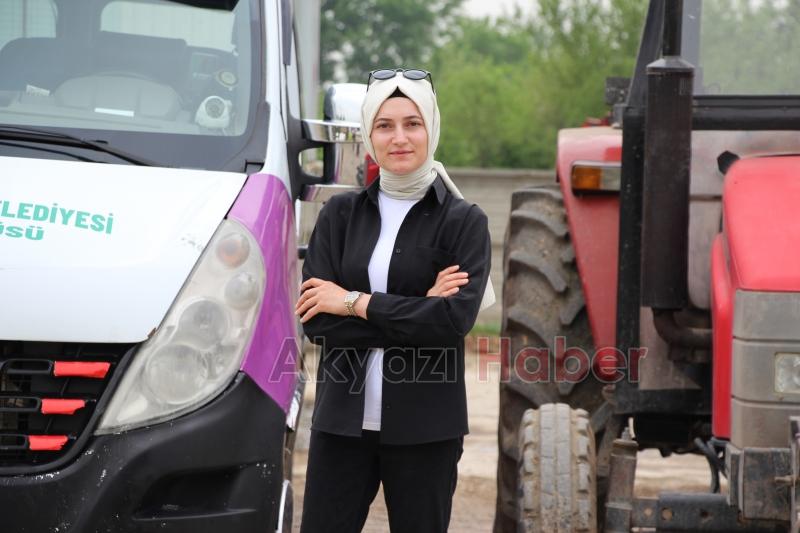 Dolmuş şoförü Havva'nın hayali tır ve otobüs şoförü olmak