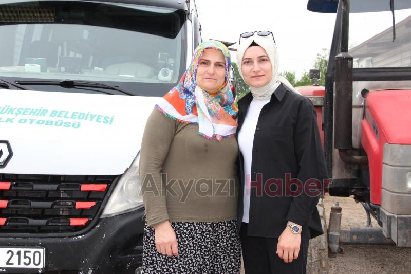 Dolmuş şoförü Havva'nın hayali tır ve otobüs şoförü olmak