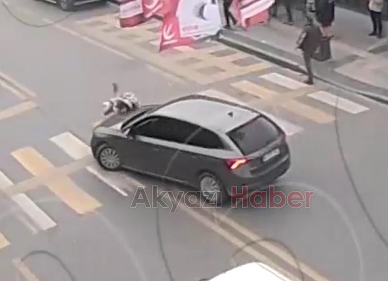 Şehirdeki kazalar böyle görüntülendi