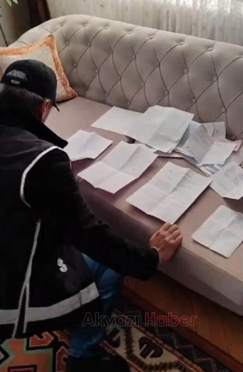 Sakarya dahil 49 ilde tefecilik operasyonu