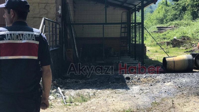 Orman deposundaki patlamadan acı haber