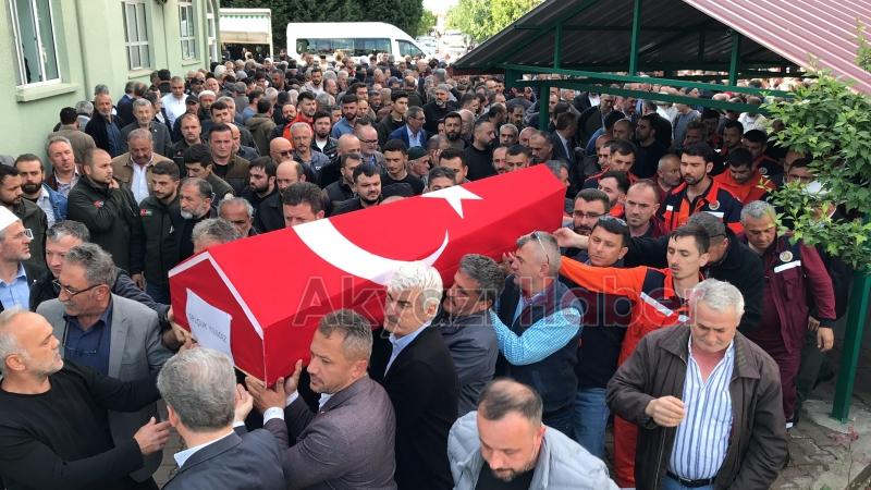 Patlamada hayatını kaybeden ormancı toprağa verildi