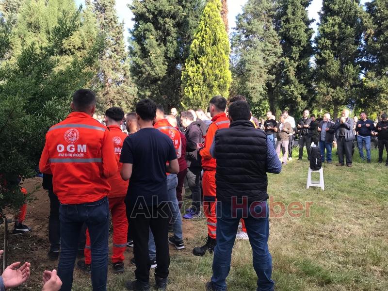 Patlamada hayatını kaybeden ormancı toprağa verildi