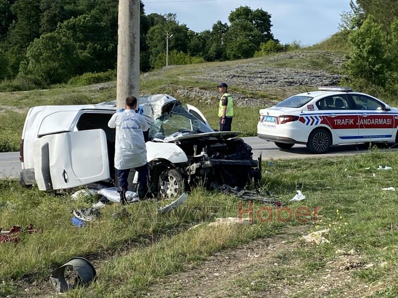 Karı koca feci kazada hayatlarını kaybetti