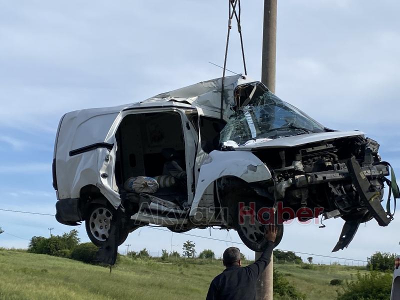 Karı koca feci kazada hayatlarını kaybetti