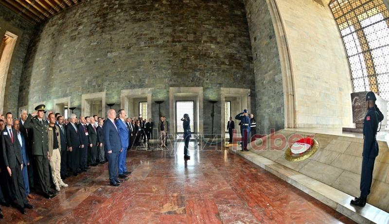 ATSO Başkanı Bayraktar ve Meclis Başkanı Başer, TOBB Genel Kurulu'na katıldı