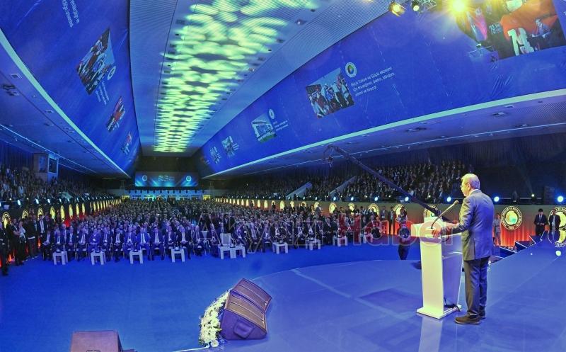 ATSO Başkanı Bayraktar ve Meclis Başkanı Başer, TOBB Genel Kurulu'na katıldı