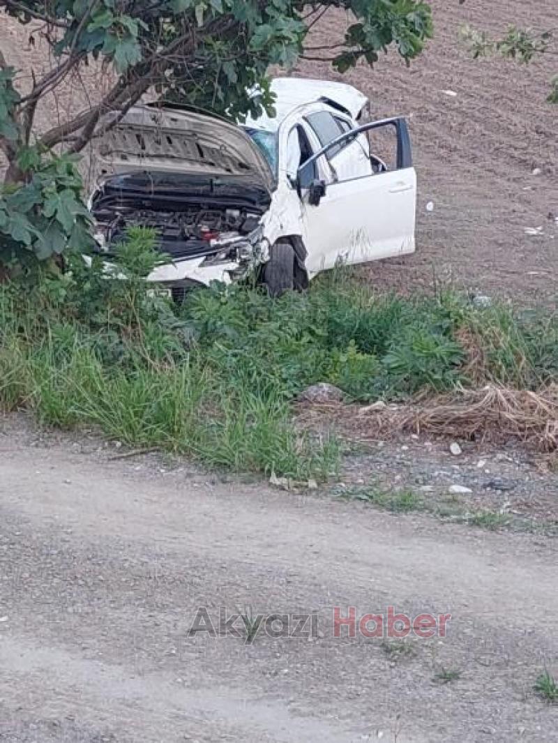 Feci kazada 2 kişi yaralandı