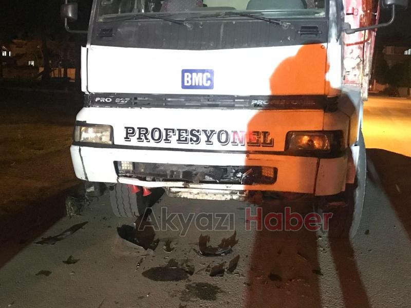 Bakan Sokak ta kaza 2 yaralı