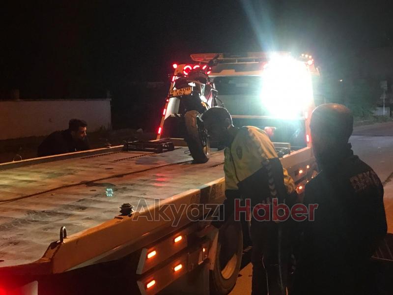 Bakan Sokak ta kaza 2 yaralı