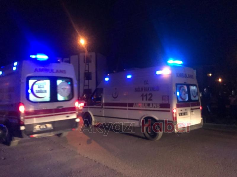 Bakan Sokak ta kaza 2 yaralı