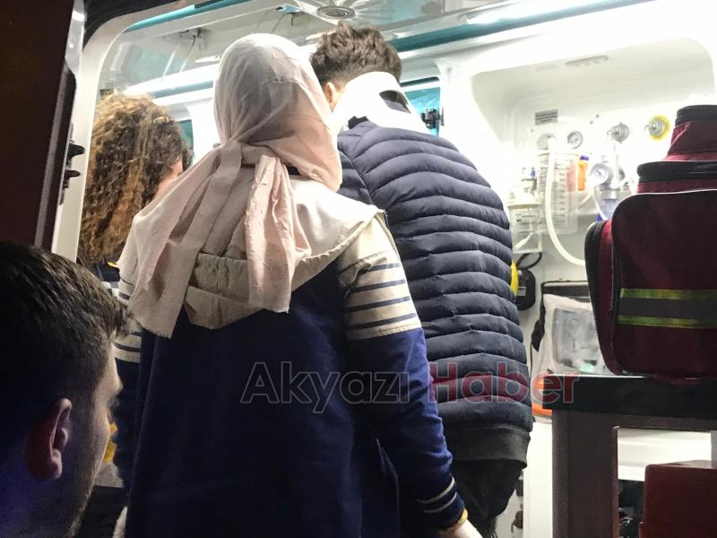 Bakan Sokak ta kaza 2 yaralı